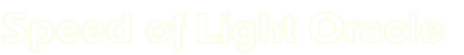 Speed of Light Oracle